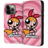 Cartoon Network Powerpuff Girls Blossom Pink Hearts iPhone 15 Pro Max Folio Case